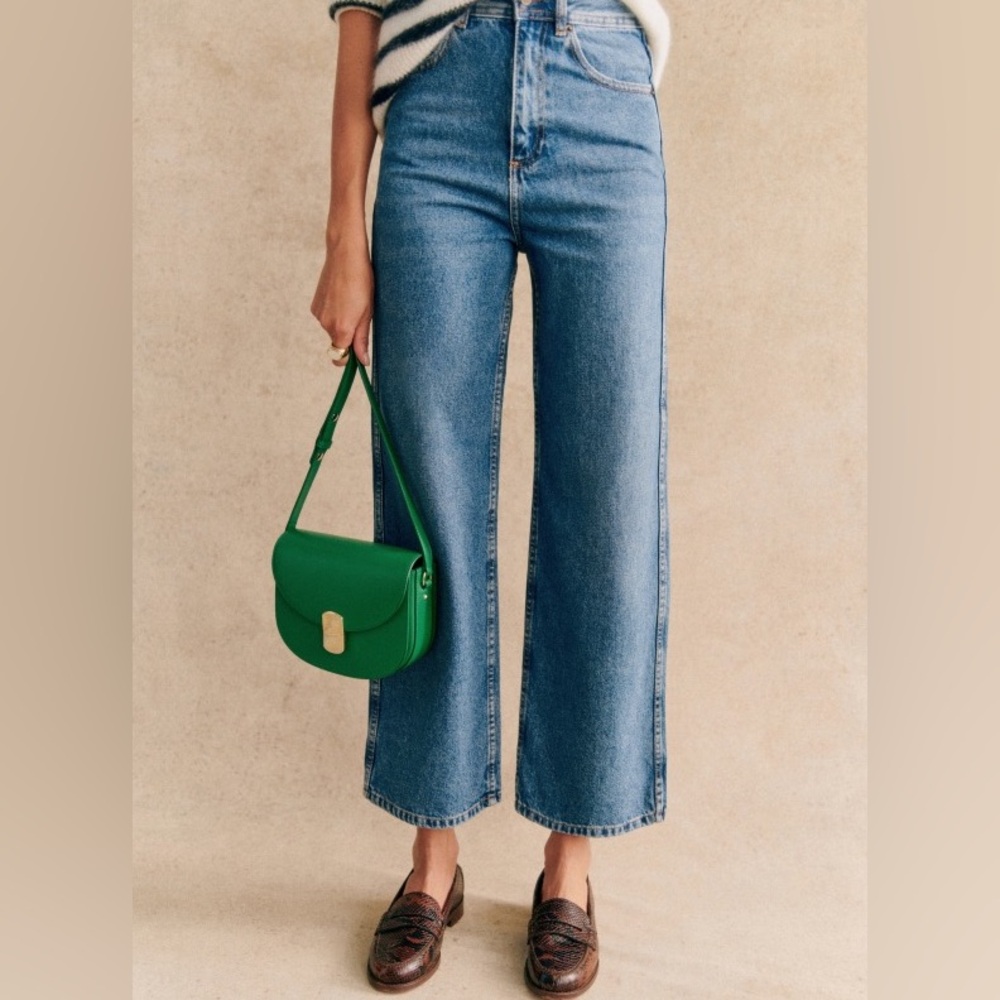 Sézane Le Crop Jeans